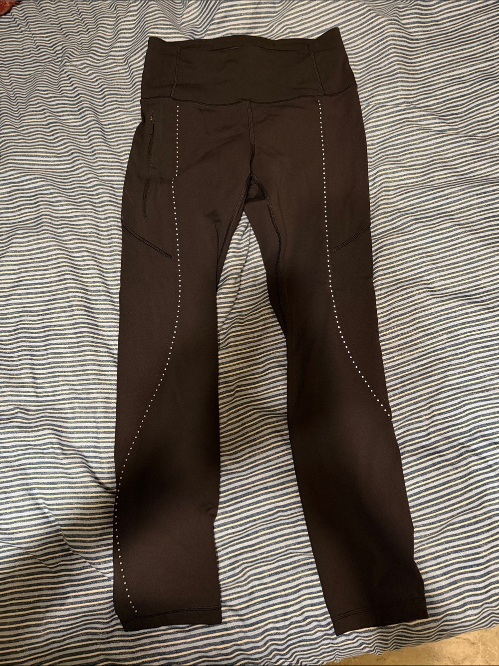 Fast and Free Reflective High-Rise Crop 19 Lululemon